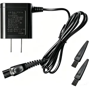 HQ8505 Power Cord for Philips QP6520 QP6530 MG7750 MG5750 3000 5000 6000 7000 9000 Series Electric Beard Trimmer, Shaver and Groomer