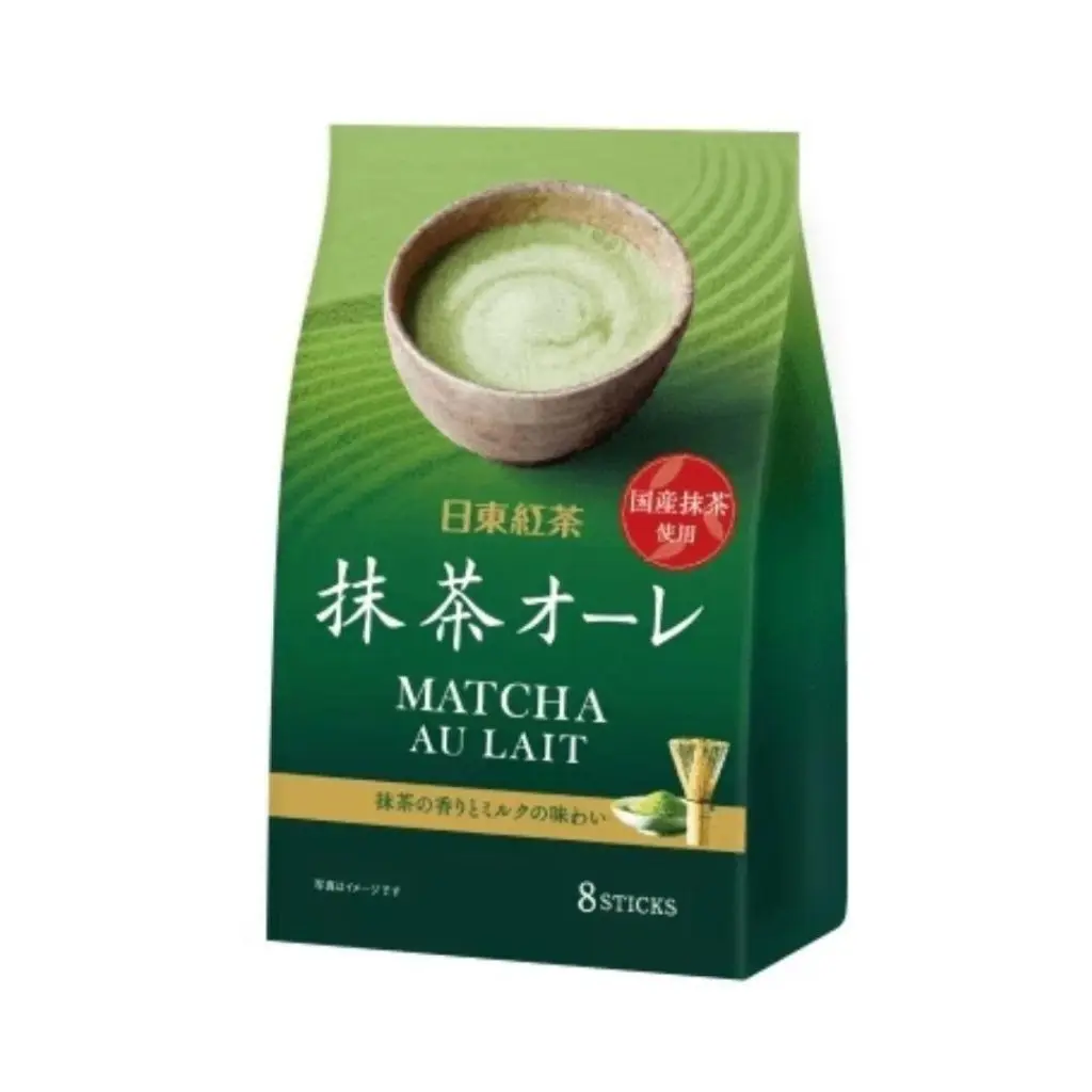 Nitto Creamy Green Tea Matcha Latte Beverage - 12g x 8 Pack