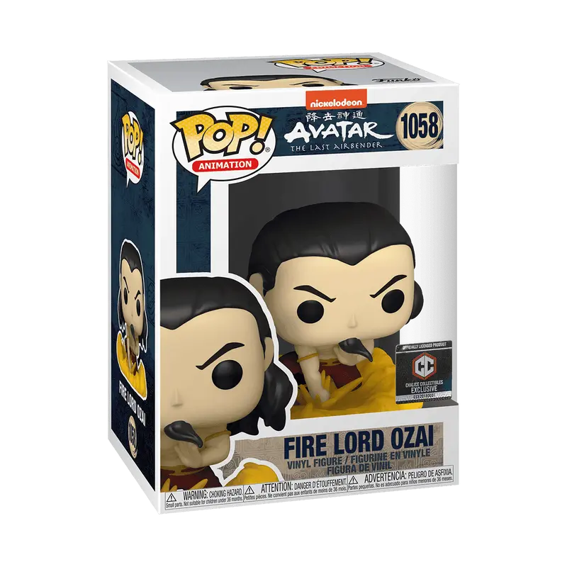 Funko Pop! Avatar: The Last Airbender - Firelord Ozai (Chalice Collectibles) #1058 Exclusive Collectible Pop Vinyl Figure