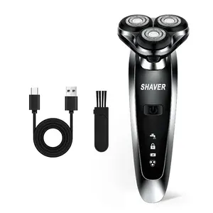 Electric Shaver, Rechargeable Wireless Shaver, Precise Styling Shaver, Suitable for Trimming Beard, Neck and Body Hair, Men's Care Set, Cordless Shaver