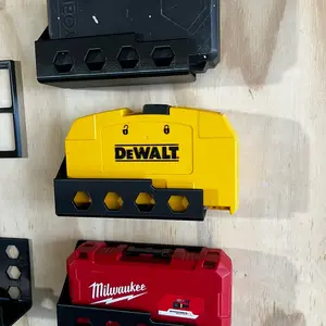 Custom 3D Printed Bit Case Holder | Compatible with Milwaukee, DeWalt, Ryobi & More