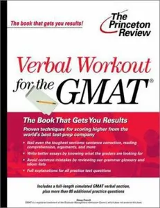 USED-Verbal Workout for the GMAT (The Princeton Review) by Douglas French (Paperback)
