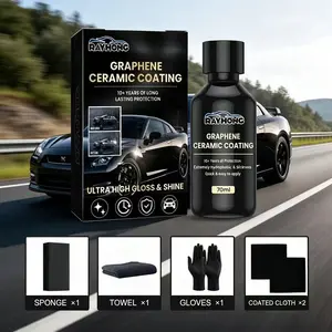 Automotive Graphene Ceramic Coating - Superhydrophobic Crystal Coating for Car Paint Waterproof Maintenance Glaze, Waterproof Mirror Glaze, Paint Maintenance Agent