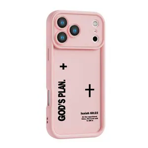 Minimalist style "God's Eye View" phone case made of TPU material, shockproof and anti-fall, suitable for iPhone 17/16/15/14/13/12promax/plus with full lens frame protection
