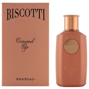 Khadlaj Biscotti Caramel Pop Extrait de Parfum for Unisex 3.4 Ounce