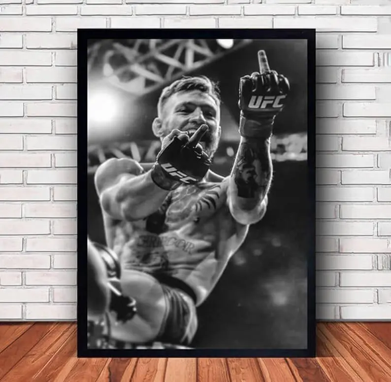 Conor Mcgregor Boxing Poster, Wall Decor, Home Decor, Modern Art, NO FRAME