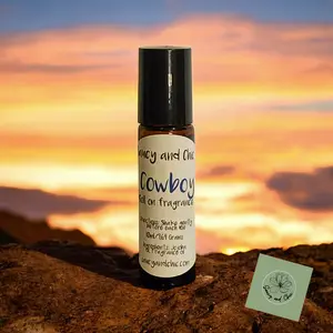 Cowboy Roll-On Perfume | Bold & Rugged Fragrance with a Wild West Spirit