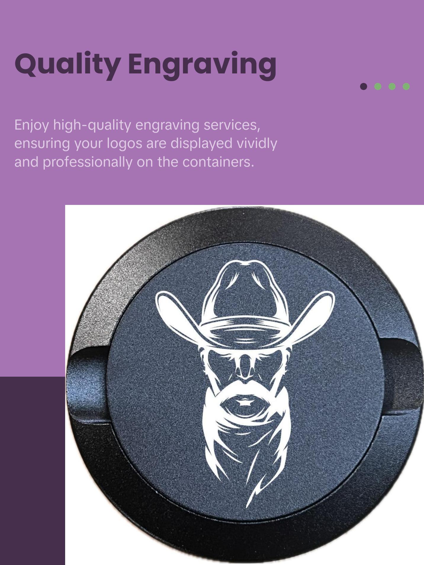 Nicotine Pouch Can - Original Product for Nicotine Use - Compact Design for Easy Storage and Transport