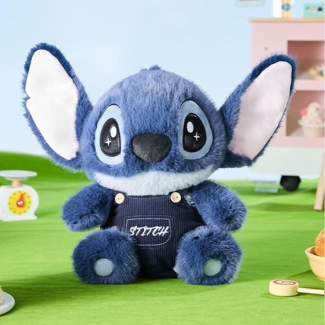 Disney Stitch Series Sitting Plush - Cute Bear Stuffed Animal Doll,Soft Material,Bedroom Decor,Kawaii Gift for Boys & Girls