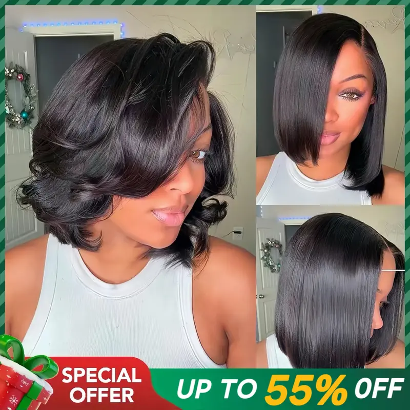 LWIGS Short Length Bob Haircut Ready To Wear 5x5 Beginner 