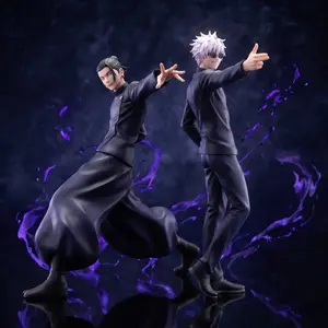 20cm Jujutsu Kaisen Luminasta Series Gojo/Geto The Strongest Duo Ultimate Pair Power Duo Official PVC Anime Figure Licensed Collectible Figurine Table Ornament Fan Collection Holiday & Birthday Gifts