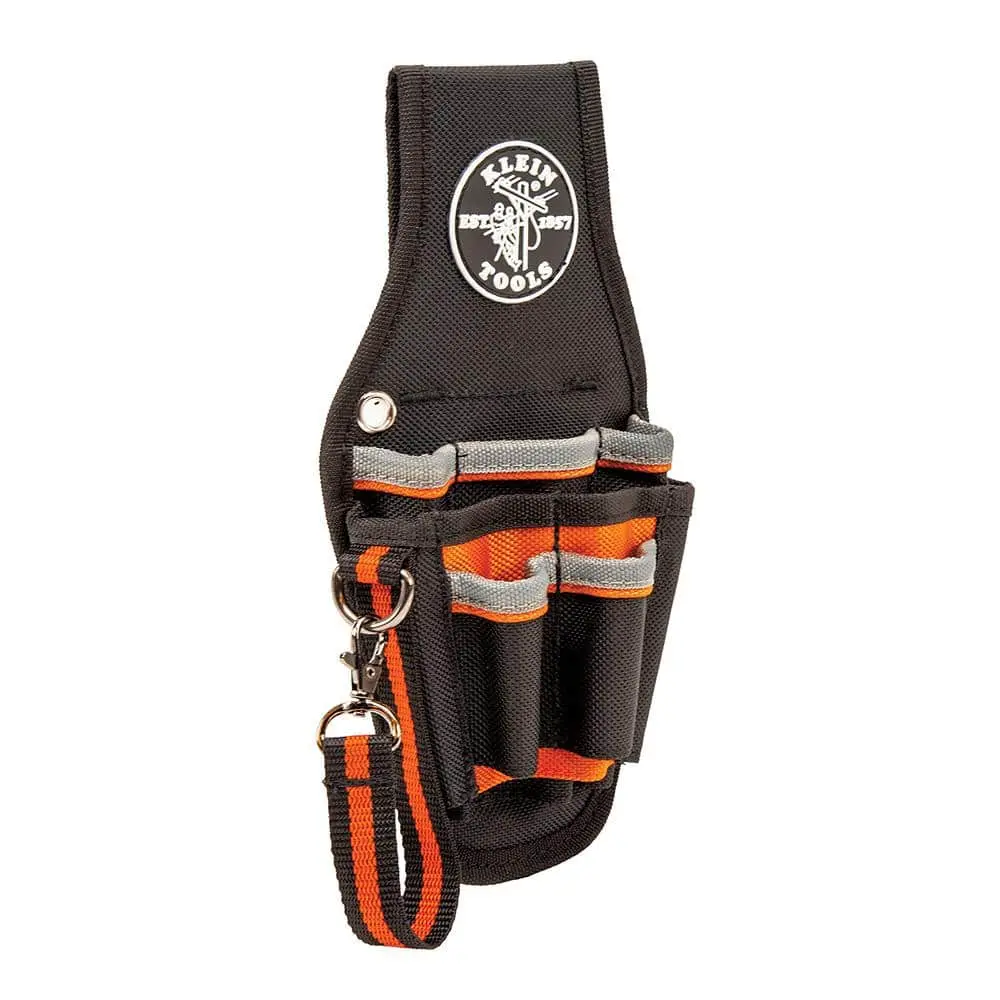 Tradesman Pro 5-1/2 in. 9-Pocket Small Tool Holster in Black