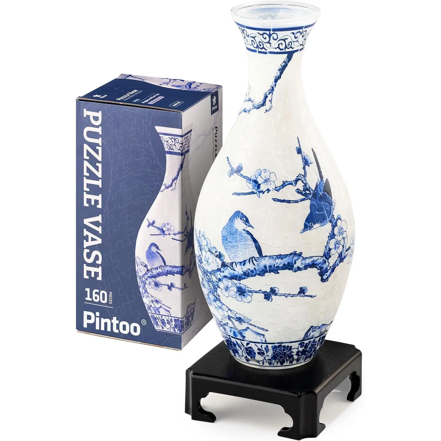 Magpies on Plum Tree