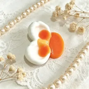 2026 New Creative Double Yolk Egg Squishy Toy, Soft and Stretchable Stress Relief Toy, Flexible Squeezable Fingertip Toy, Cute Party Decoration, Holiday and Birthday Gift, Stress Relief Present for Children and Adults
