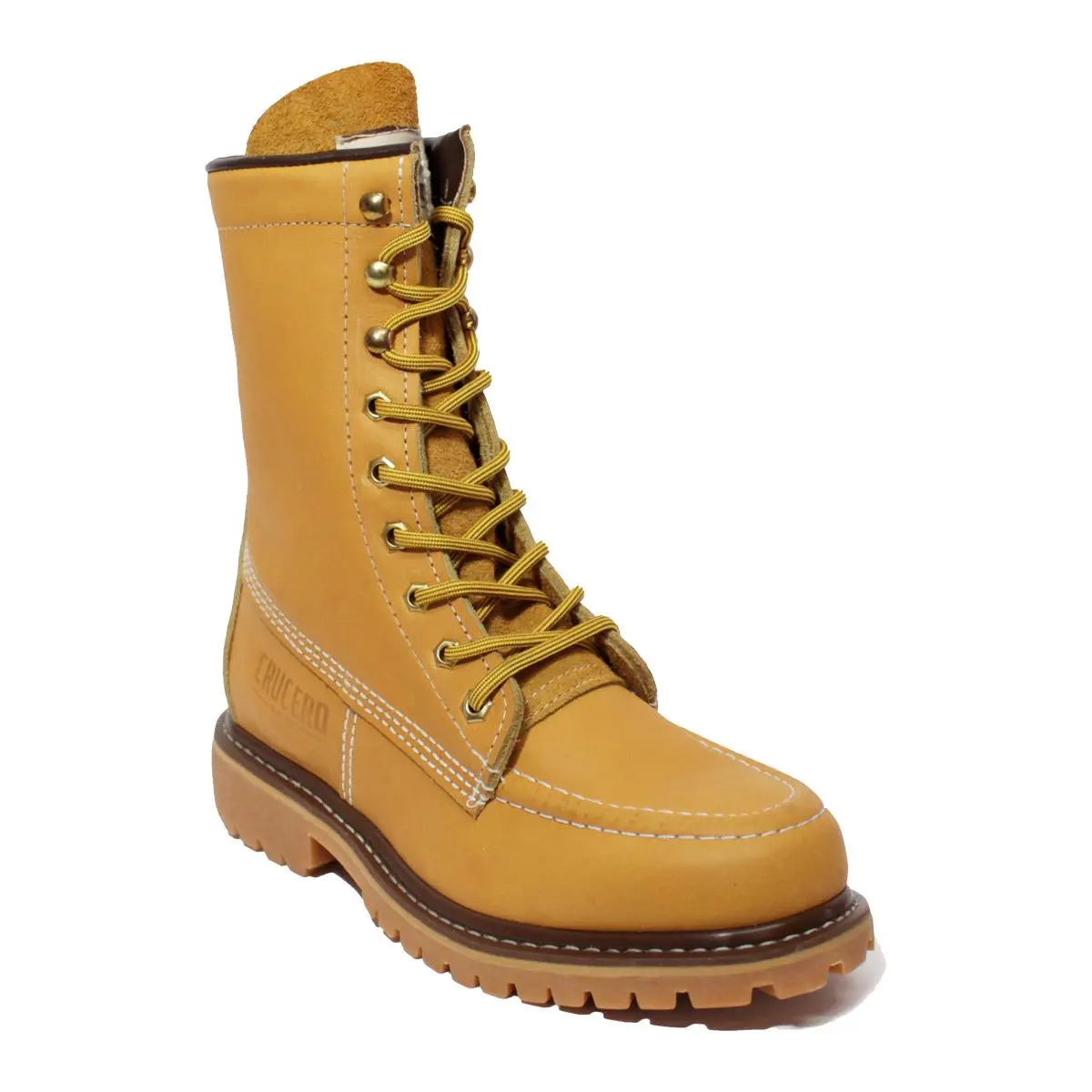 NEW Brazos Men\'s Glazier Work Boots STEEL TOE waterproof Leather‎ Size 7 Brown brazos men's glazier work boots - TikTok Shop main image 3