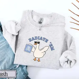 Funny Radiology Goose Sweatshirt, Silly Goose Rad Tech Crewneck, X-Ray Technologist Gift