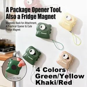 Cartoon Refrigerator Magnet, Small Dinosaur Magnet, Creative and Cute, Magnetic, Non-Stick, Portable Keychain, Home Decor Item
