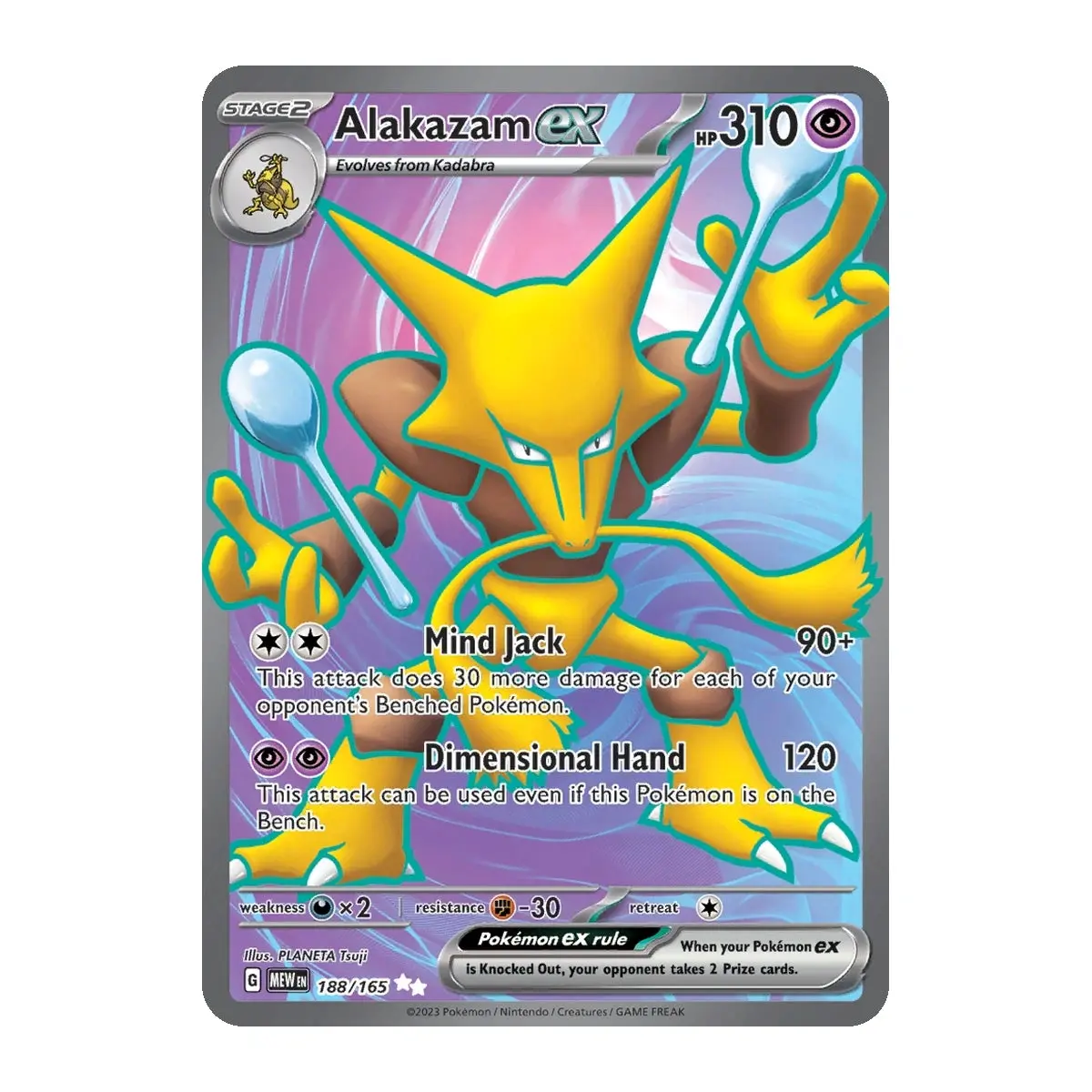 Alakazam ex – 188/165