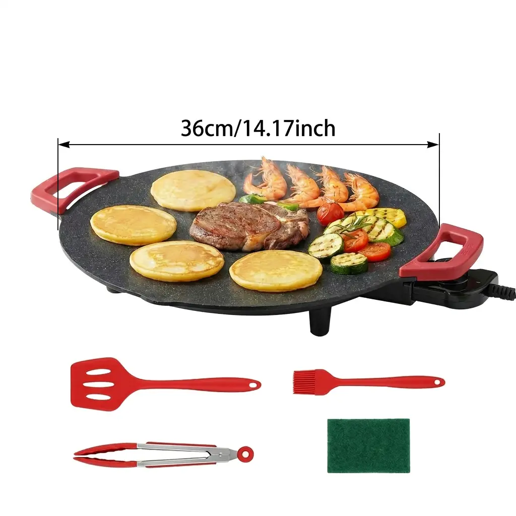 Round (with 4 cooking tools)