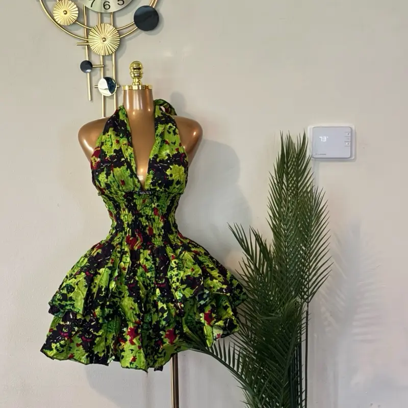Zeina mini Ankara dress Zeina mini Ankara dress