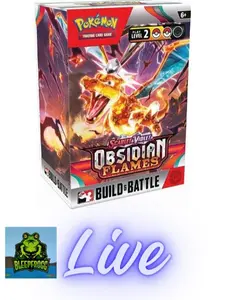 Live Obsidian Flames Build and Battle Box (4 Packs)