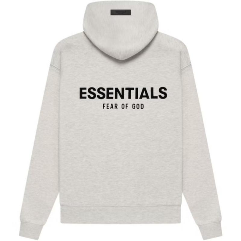 Fear of God Essentials Hoodie Light Oatmeal Over Size - Oversized Fit & Sophisticated Color for Everyday Wear
