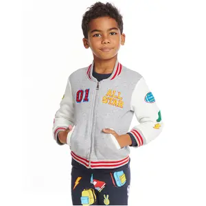 Chaser - Cotton Fleece Bomber Jacket