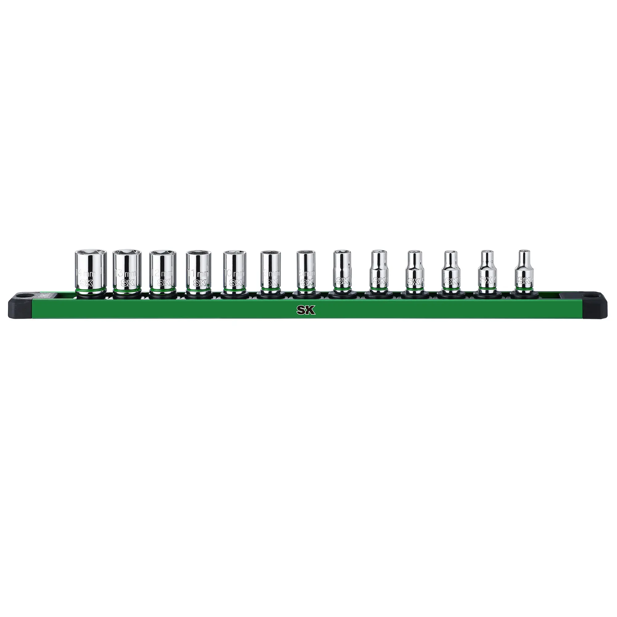 #fathersdaygift SK 1/4" Drive Socket Set, SuperKrome Finish, Premium CR-V Construction, with Aluminum Socket Organizer