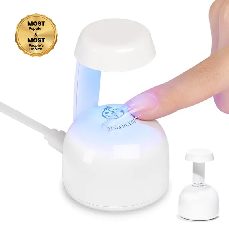 Beetles UV LED Nail Lamp - Portable Salon Gel Curing Lamp, Mini UV Light LED Nail Dryer with Smart Sensor, Fast Drying for Extension System, Ideal for Home/Salon DIY Manicure Gifts