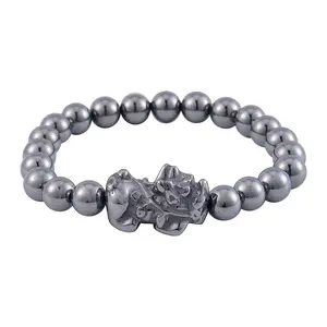Terahertz Beaded and Carved Stretch Bracelet 104.00 ctw Del. in 1012 Days Christmas Gifts