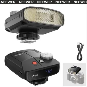 NEEWER Z150 Mini Camera Flash Speedlite with 1200mAh/640 Flashes NEEWER Z150 Mini Camera Flash Speedlite with 1200mAh/640 Flashes