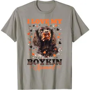 Boykin Spaniel Dog Breed I Love my Boykin Spaniel T-Shirt