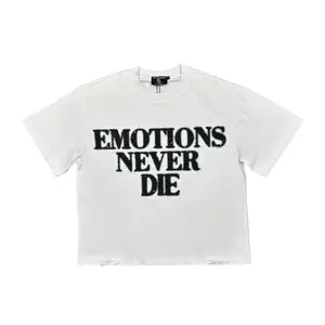 Mixed Emotion 'End' Rhinestone Tee