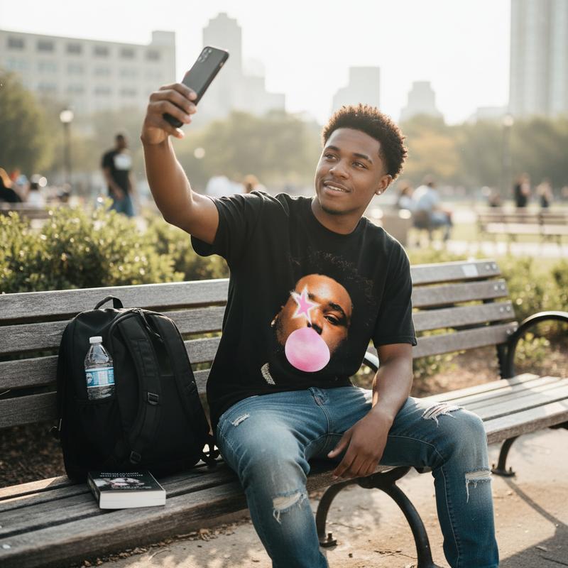 Rod Wave Pink Bubble Gum Tshirt, Rod Wave Merch, Adult and Youth Tee, Music Concert Outfit, Hip-hop Rapper Music Shirt, Gift for Men Women