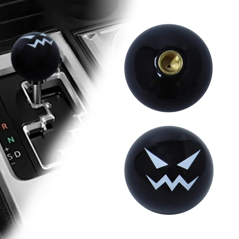 Brand New JDM EVIL EYE FACE Black Manual Gear Stick Shift Knob Lever Shifter M8 M10 M12