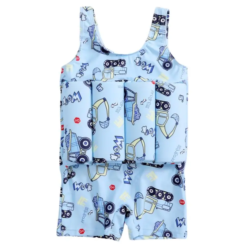 Infant And Child Floating Swimsuit, With Adjustable Buoyancy Buoyancy One-Piece Swimming Vest, One-Piece Floating Swimsuit, Suitable For Boys And Girls Water Sports Buoyancy Clothing, Summer Beach Sports Swimsuit