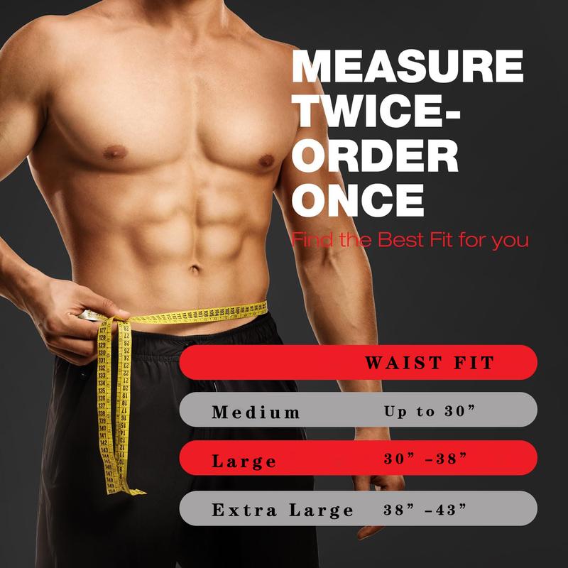 Premium Waist Trimmer & Trainer Belt for Men and Women-Sweat-Enhancing Slimming Wrap for Stomach,Adjustable Fit,Waist Trimmer Belt Men Sweat Band Stomach Wrap,Waist Trainer for Women Workout boyfriend gift
