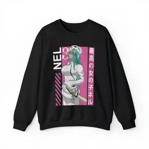 BLEACH Espada 3 "Nel Tu" Unisex Anime Sweatshirt, Bleach Anime Sweater, Nelliel Tu Sweater, Bleach Anime Sweatshirt, Great Anime Gift