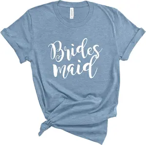 Bridesmaid Shirt for Bachelorette Party – Soft Modern Fit Unisex Tee – Comfortable Wedding Event Apparel