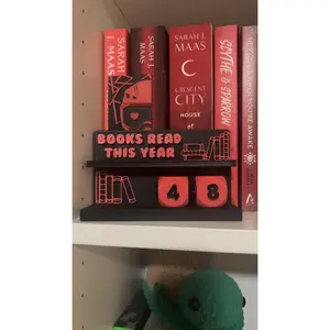 3D Printed Bookshelf Book Counter | Tracker