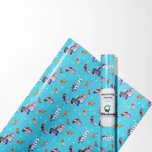 Yeeps Kids Virtual Game Wrapping Paper 58×23 Inches Roll