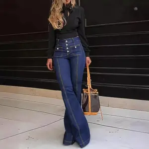 2025 High Waist Jeans Casual Breathability Denim Pants Women's Jeans
