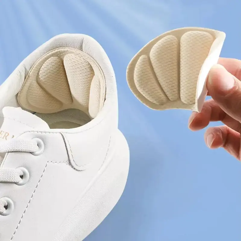 Reusable Anti-Slip Heel Cushion, Shoe Cushion, Mesh Heel Pads, Self-Adhesive Thick Heel Grips, Unisex Comfort Heel Liners, Protective Foot Care, Non Slip Protector, Heel Pads For Shoes