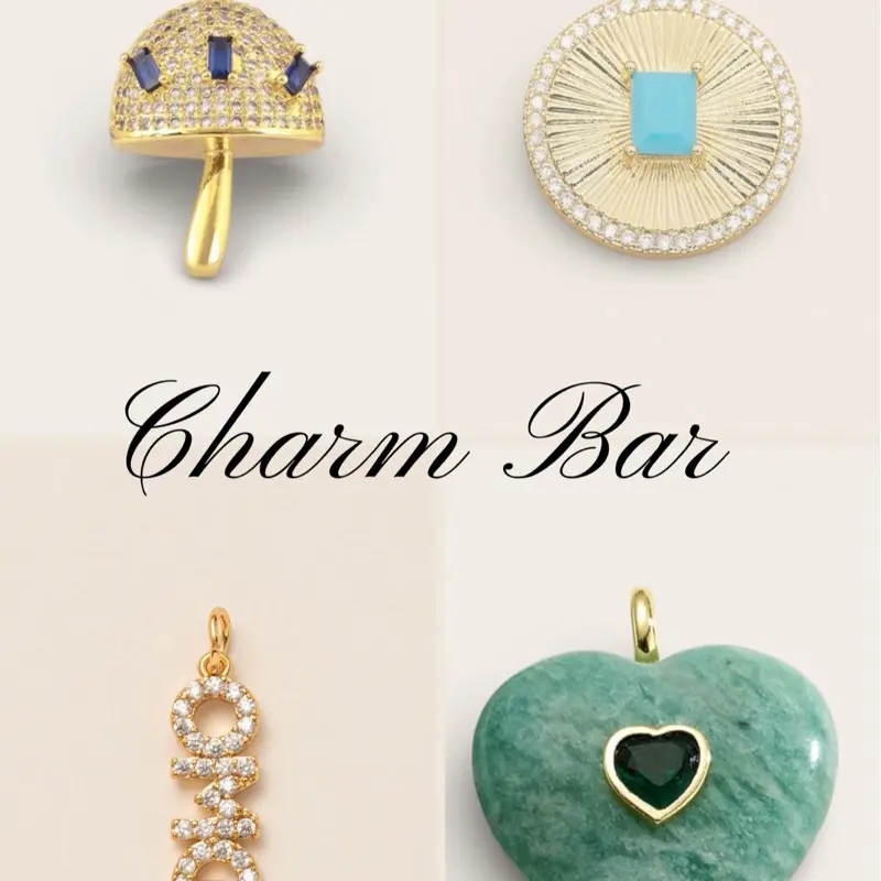 Charm Pendants, Necklace Chain, Alloy