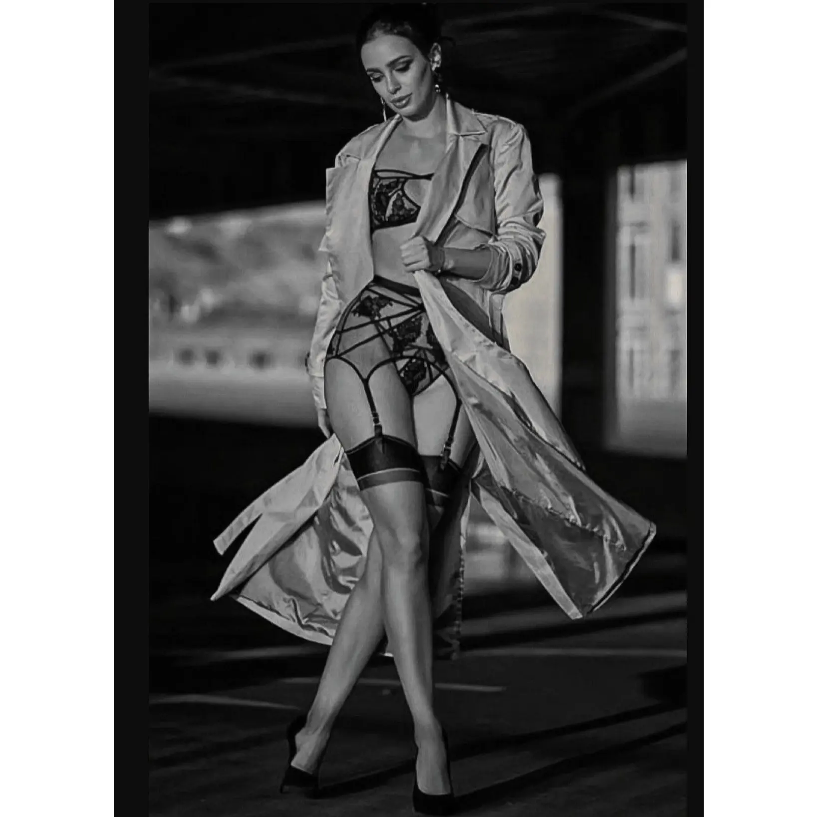MYSTERY LINGERIE UNDER TRENCHCOAT BUNDLE