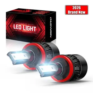 For Kawasaki ZX6r 2008 2009 2010 2011 2012 2x LED Headlights High/Low Beam Bulbs