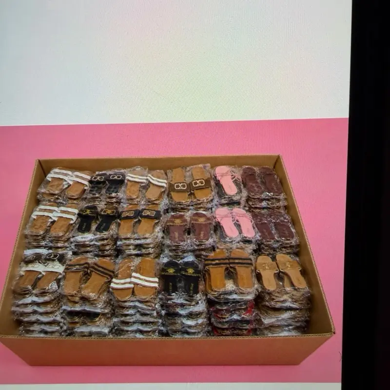 Women's Sandals, 24-Piece Bulk Pack for Daily Wear & Casual Outings