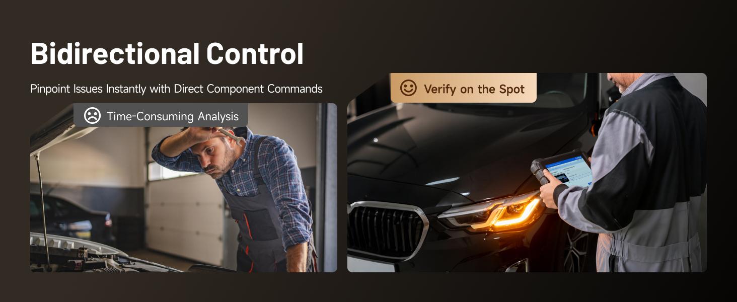 TOPDON ONE 10.1" Bidirectional Car Diagnostic OBD2 Scanner J2534 Pass-Thru, ECU Coding Full System Scan, 50+ Services TopFix AI, OE Topology