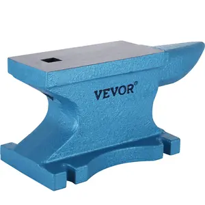 【Summervibes】VEVOR Single Horn Anvil 55Lbs, Cast Iron Anvil Blacksmith Withstands Heavy Blows,Anvil Rugged Round Horn Anvil Blacksmith Jewelers Metalsmith Tool, for Sale Forge Tools and Equipment