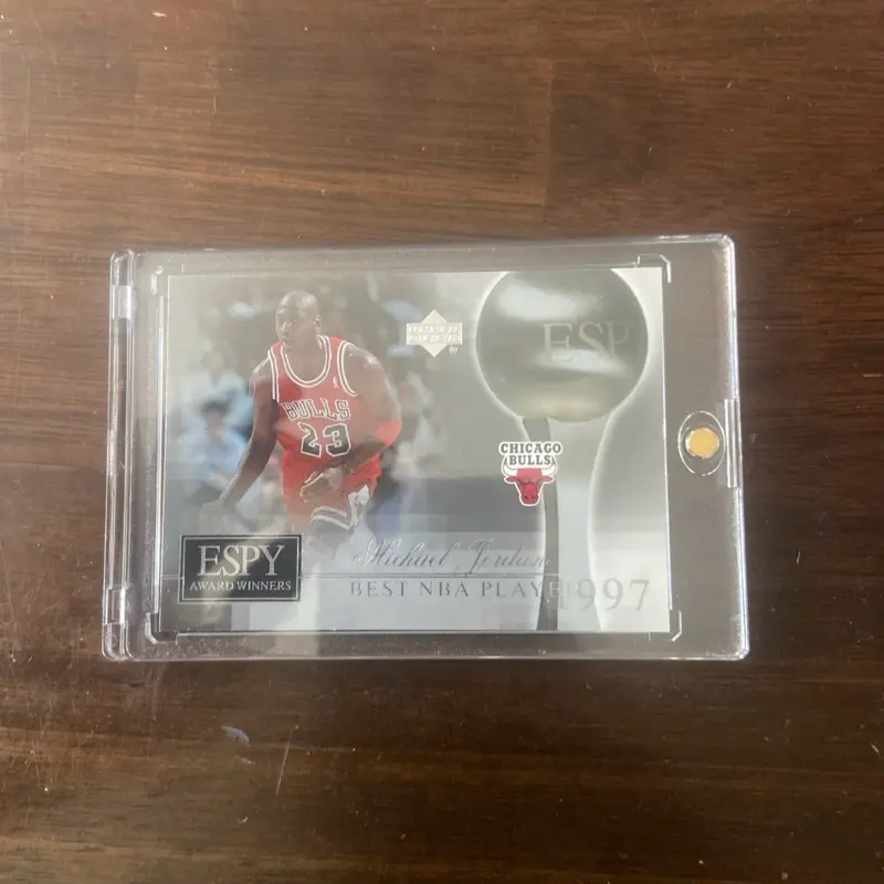 MICHAEL JORDAN Chicago Bulls ESPY AWARD WINNERS Upper Deck Basketball Card BEST!